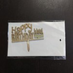 Happy Birthday Golden Tag