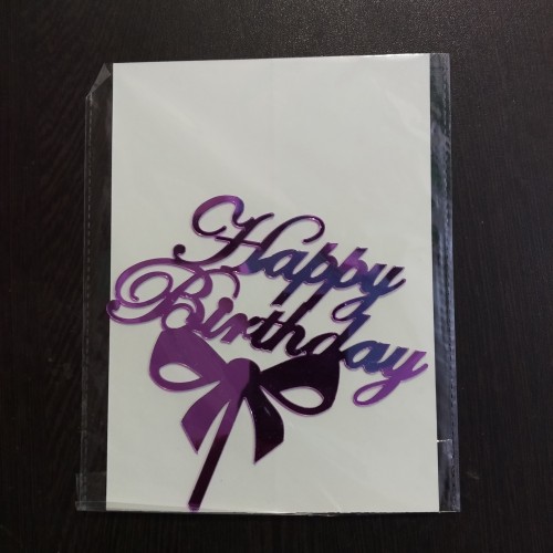 Happy Birthday Purple Tag Delivery in Delhi NCR