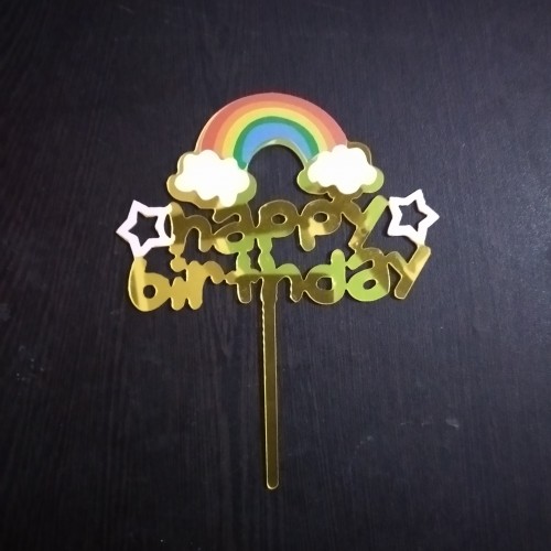 Happy Birthday Rainbow Tag Delivery in Delhi NCR