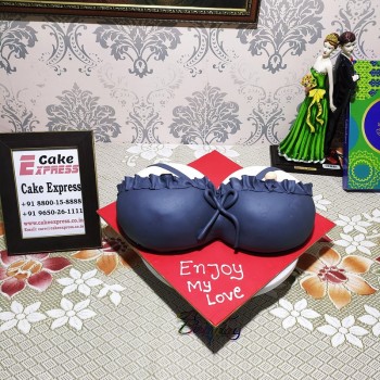 Order Boobs and Bra Theme Cakes in Delhi NCR - Adult Theme Cakes in Delhi  NCR Cake Express