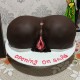 Huge Butt and Pussy Theme Fondant Cake Delivery in Delhi