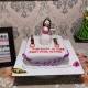 From Miss To Mrs Bridal Cake Delivery in Delhi