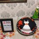 Bridal Gown Theme Fondant Cake Delivery in Delhi