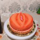 Vagina Theme Fondant Cake Delivery in Delhi