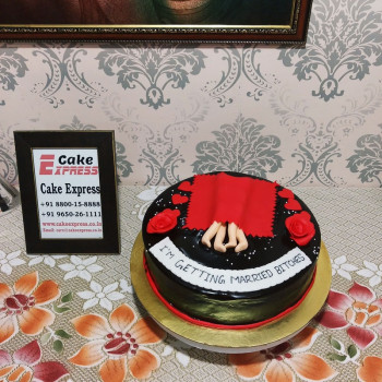 Naughty Semi Fondant Chocolate Cake Naughty Semi Fondant Chocolate Cake