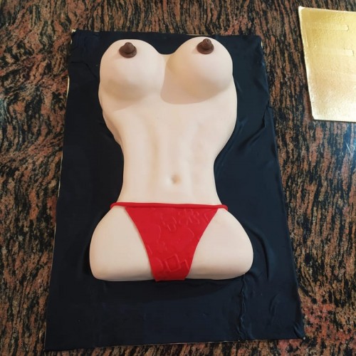 Naughty Naked Body Shape Cake Delivery in Delhi NCR