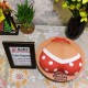 Red Polka Bra Theme Adult Cake Delivery in Delhi NCR