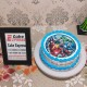Marvel Avenger Round Photo Cake Delivery in Delhi