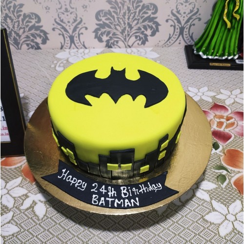 Batman Theme Customized Cake Delivery in Delhi