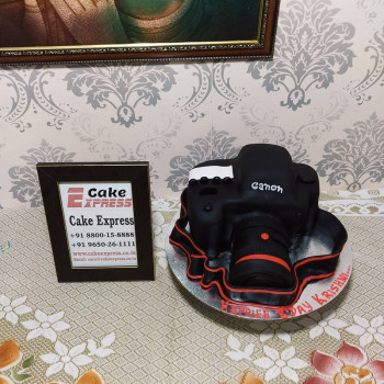 Camera Fondant Cake Camera Fondant Cake