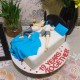 Couple Togetherness Theme Cake Delivery in Delhi NCR