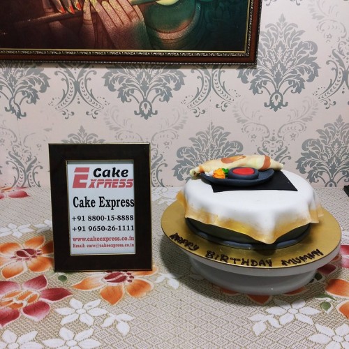 Masala Dosa Fondant Cake Delivery in Delhi NCR Masala Dosa Fondant Cake Delivery in Delhi