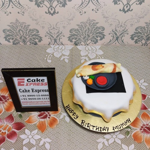 Masala Dosa Fondant Cake Delivery in Delhi NCR Masala Dosa Fondant Cake Delivery in Delhi