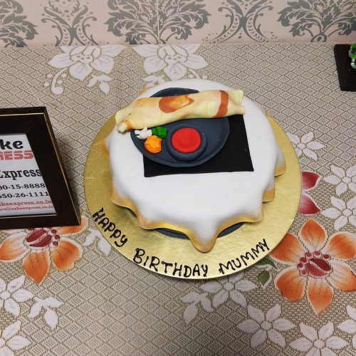 Masala Dosa Fondant Cake Delivery in Delhi NCR Masala Dosa Fondant Cake Delivery in Delhi