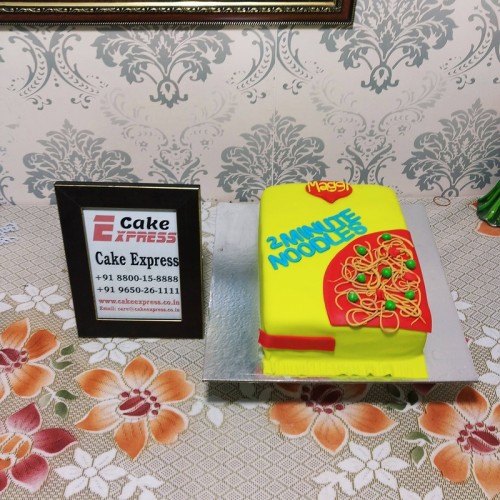 Maggi Fondant Cake Delivery in Delhi