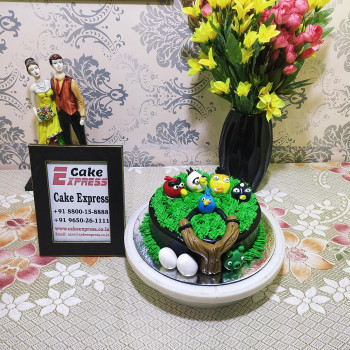 Angry Birds Chocolate Birthday Cake Angry Birds Chocolate Birthday Cake