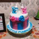 He or She Baby Shower Cake Delivery in Delhi