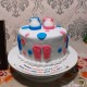 Baby Feet Baby Shower Cake Delivery in Delhi