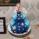 Princess Elsa Theme Birthday Cake Delivery in Delhi NCR