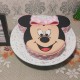 Cute Minnie Mouse Face Fondant Cake Delivery in Delhi NCR
