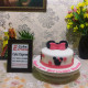 Minnie Mouse Theme Birthday Cake Delivery in Delhi NCR