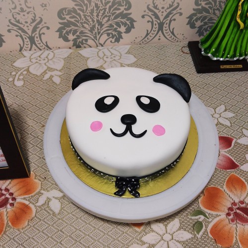 Cute Panda Face Designer Cake Delivery in Delhi