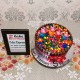 Peppa Pig Chocolate Gems Cake Delivery in Delhi