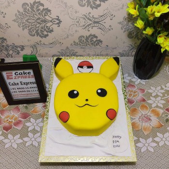 Pokemon Go Fondant Cake
