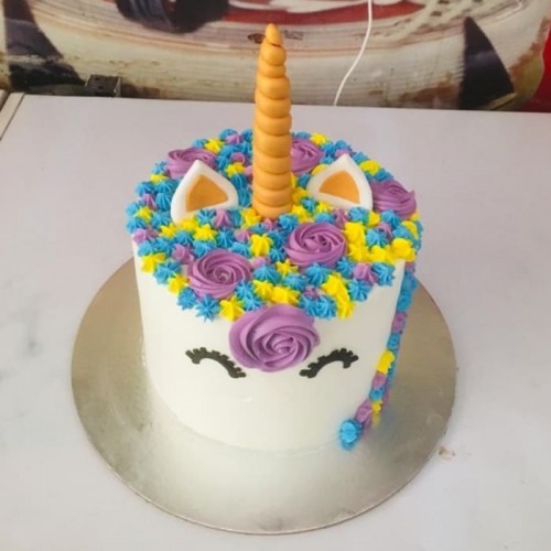 Unicorn Theme Customized Birthday Cake Delivery in Delhi