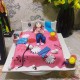 Lazy Girl Theme Customized Cake Delivery in Delhi