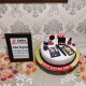 Personalized Cosmetics Theme Cake Delivery in Delhi