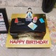 Office Guy Theme Fondant Cake Delivery in Delhi NCR