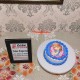 Disney Princess Sofia Round Photo Cake Delivery in Delhi