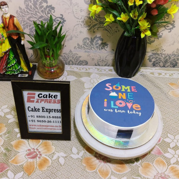Someone I Love Photo Cake