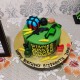 PUBG Battlefield Fondant Cake Delivery in Delhi