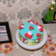 Blue Cream Icing Chocolate Cake Delivery in Delhi NCR