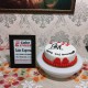 Loving Couple Romantic Fondant Cake Delivery in Delhi
