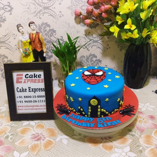 Marvel Spiderman Cake Delivery in Delhi