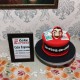 La Casa De Papel Theme Fondant Cake Delivery in Delhi NCR