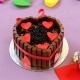 Heart Shaped KitKat Cake Delivery in Delhi