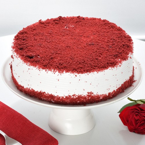 Red Velvet Fresh Cream Cake Delivery in Delhi