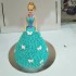 Barbie Doll in Green Dress Cake