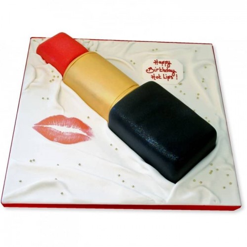 Hot Lips Fondant Cake Delivery in Delhi