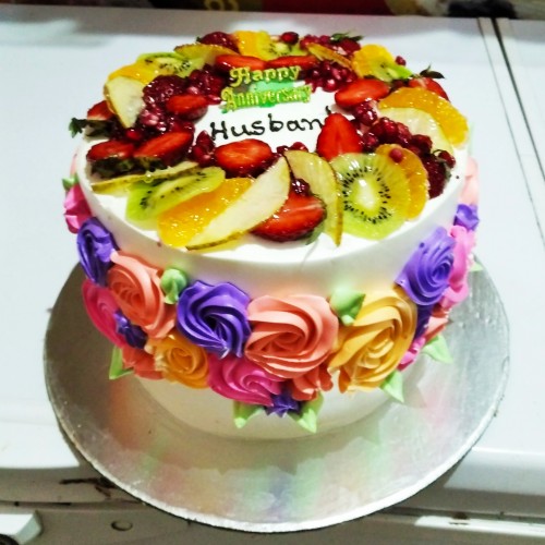 Delight Mixed Fruit Cake Delivery in Delhi