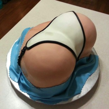Big Butt Naughty Fondant Cake
