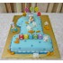 Bug Bunny Theme 1st Birthday Cake