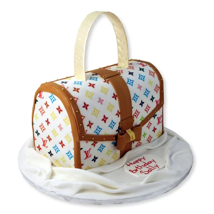 Louis Vuitton Theme Fondant Cake Delivery in Delhi NCR - ₹1,649.00 Cake  Express
