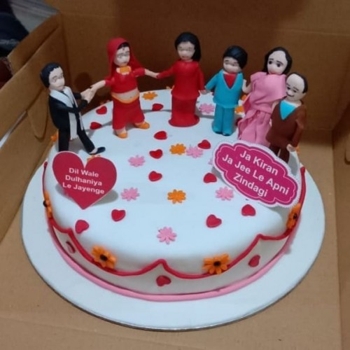 Wedding Ceremony Theme Fondant Cake Delivery in Delhi