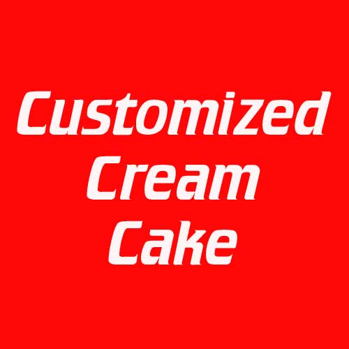 Customized Cream Cake Delivery in Delhi
