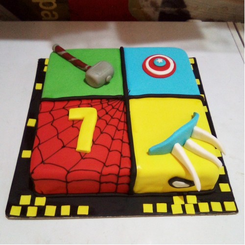 Avengers Birthday Cake Delivery in Delhi NCR